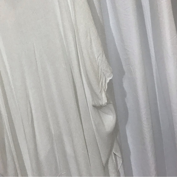 Sz M | Forever 21 | Batwing Sleeve Beach Cover Up Kimono Bathing suit Cover Up - Picture 7 of 8